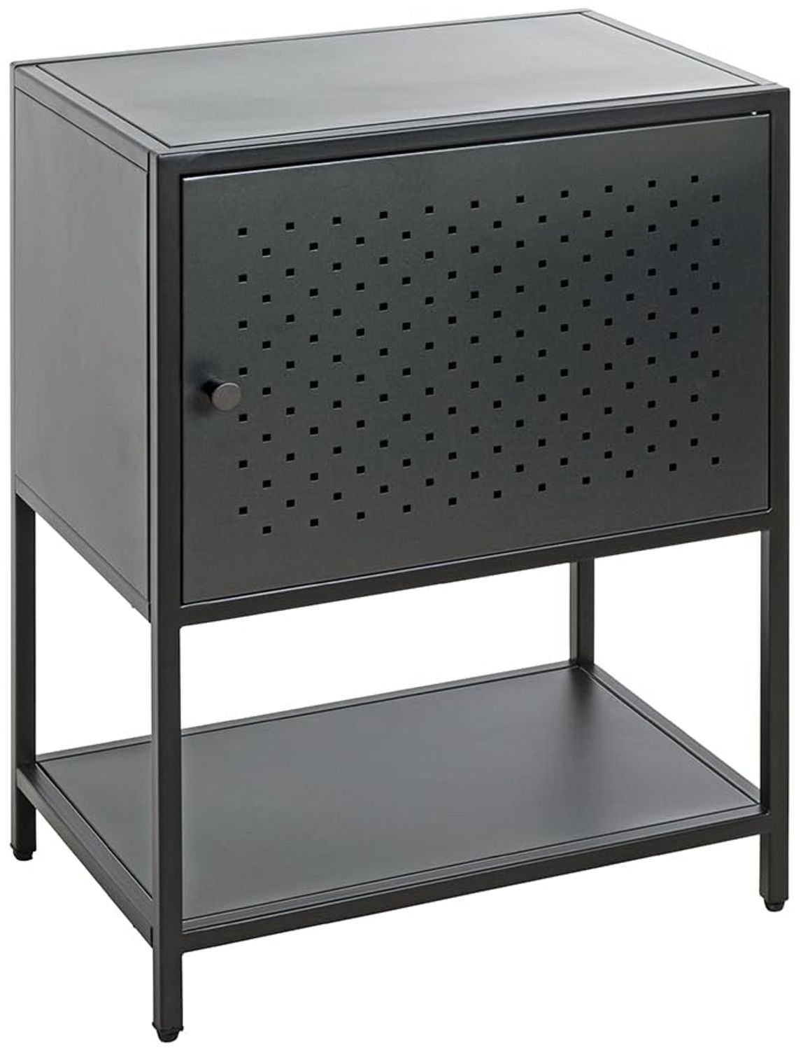 HAKU Möbel Konsole, schwarz, Metall - Maße: B 45 x H 60 x T 30 cm, Style: Modern Bild 1