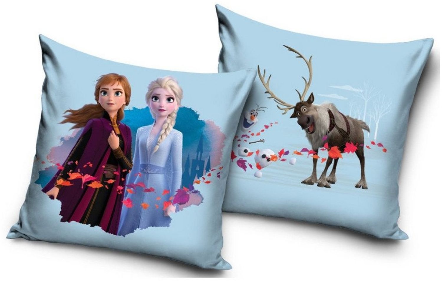 Disney Frozen Kissenbezug Disney Frozen die Eiskönigin Kissenbezug Maße ca. 40 x 40 cm, (1 Stück) Bild 1