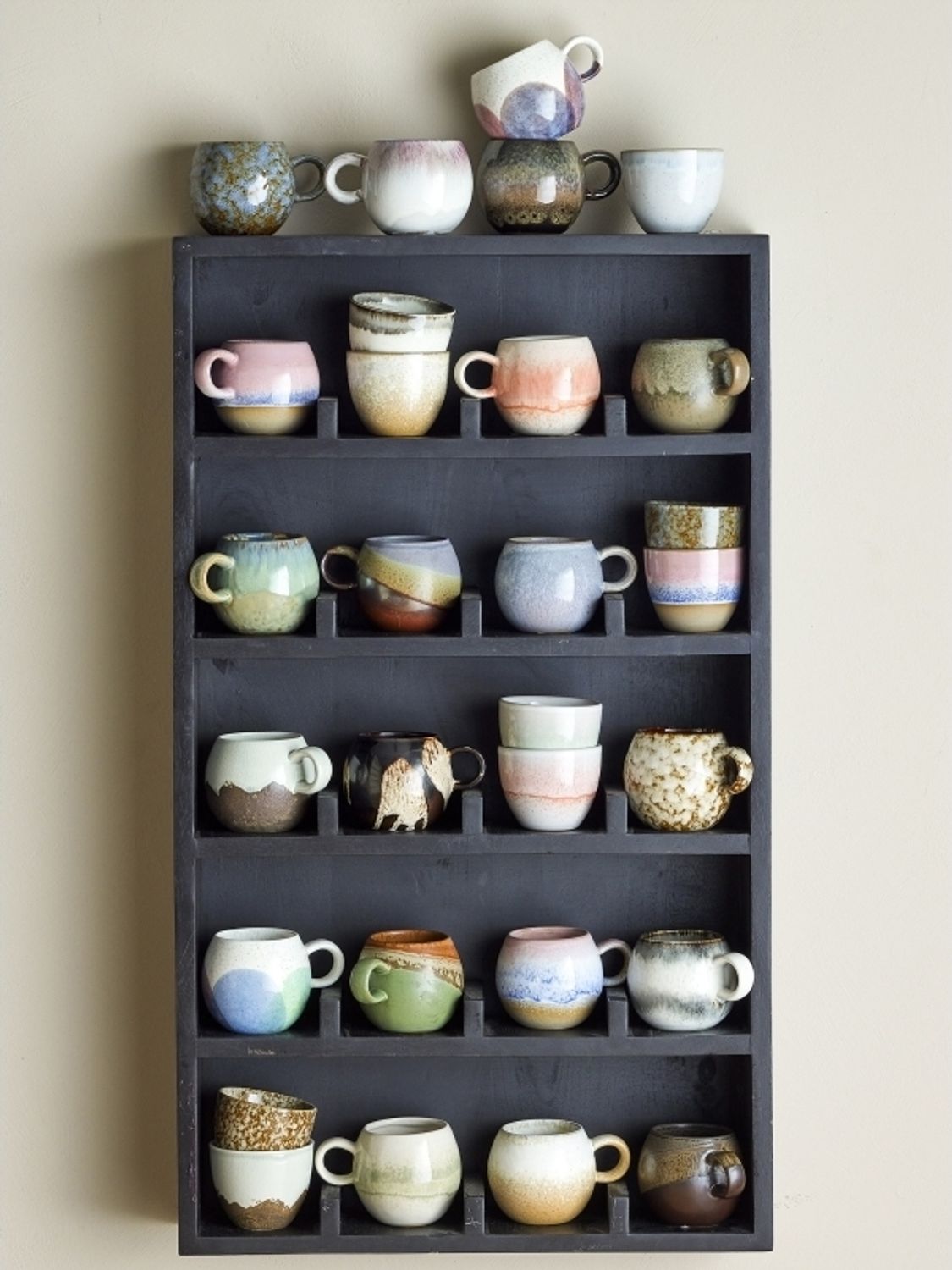 BLOOMINGVILLE Paula Tasse Braun Steingut Bild 1