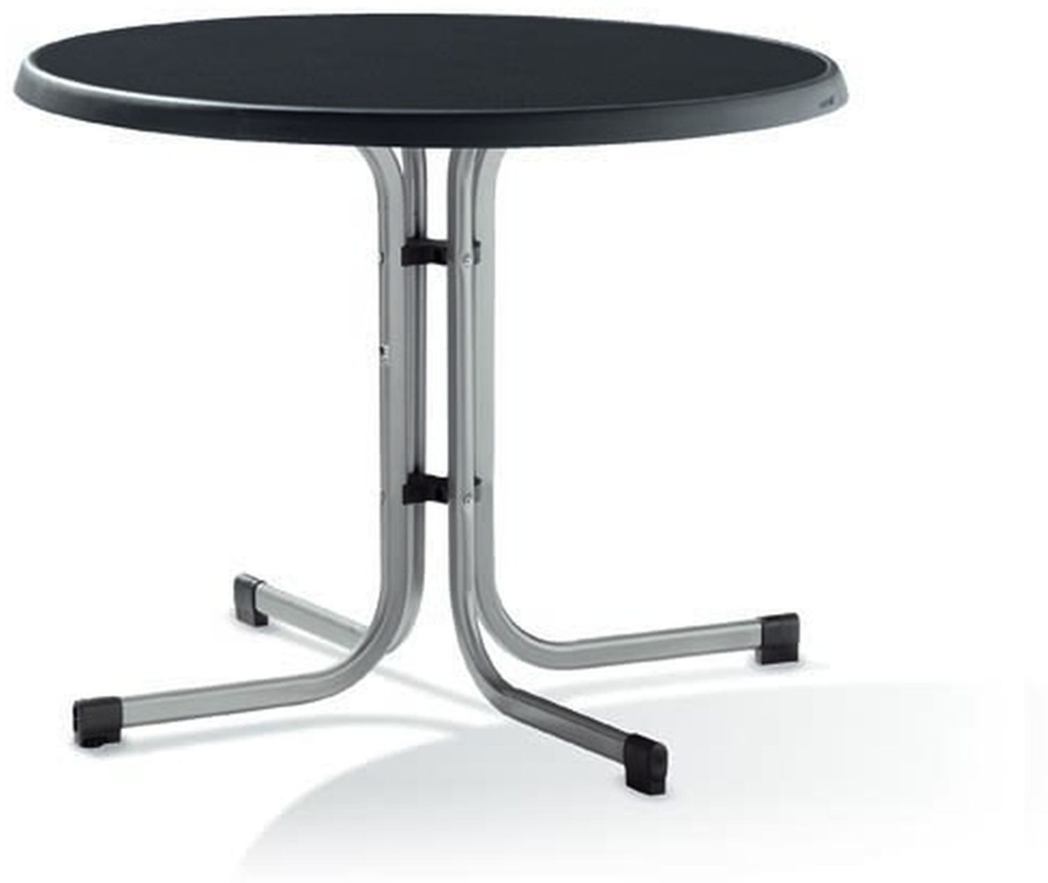 Klapptisch >Boulevard< in Schiefer anthrazit, mecalit®-PRO - 72x85cm (HxD) Bild 1