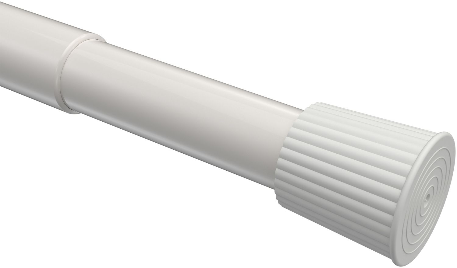 SPANNSTANGE/DUSCHVORHANGSTANGE Serrofix 80-130 cm, 26/23 mm Ø Weiß Bild 1