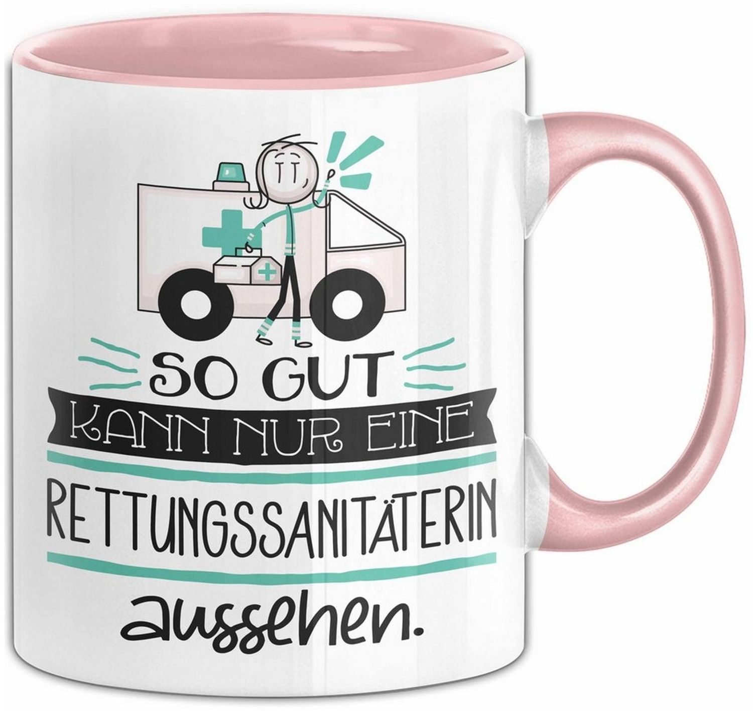 Trendation Tasse Rettungssanitäterin Geschenk Tasse So Gut Kann Nur Eine Rettungssani Bild 1