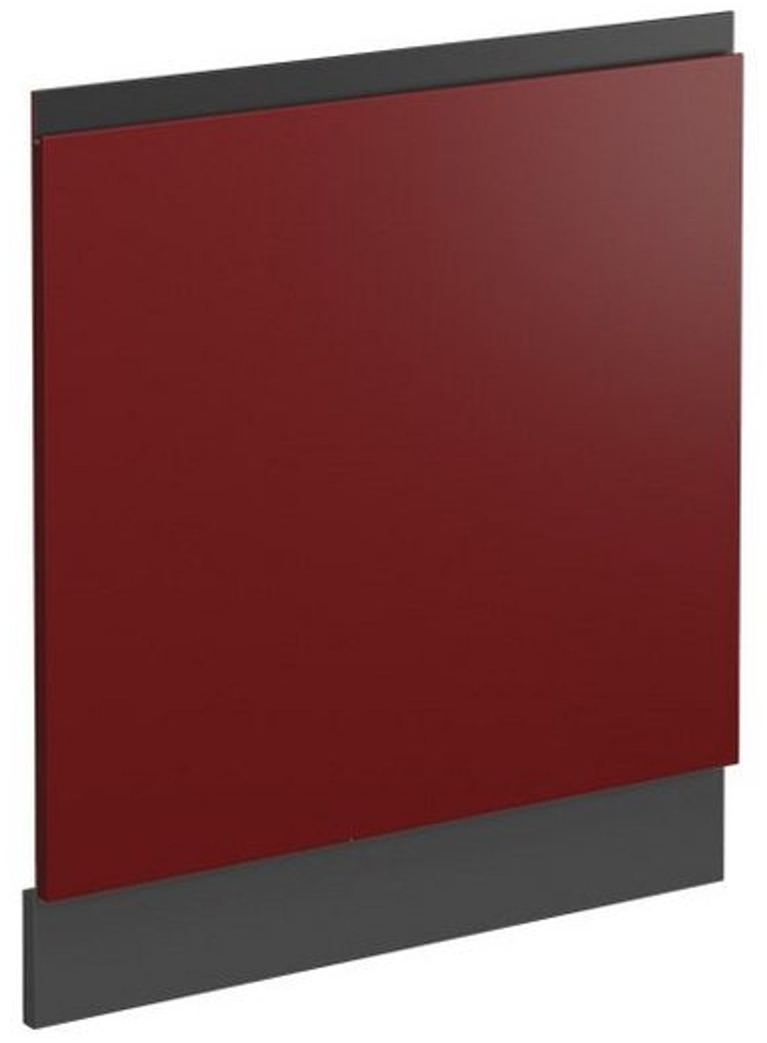 Frontblende R-Line Rot 59.6 cm J-Shape, ohne Arbeitsplatte Vicco Bild 1
