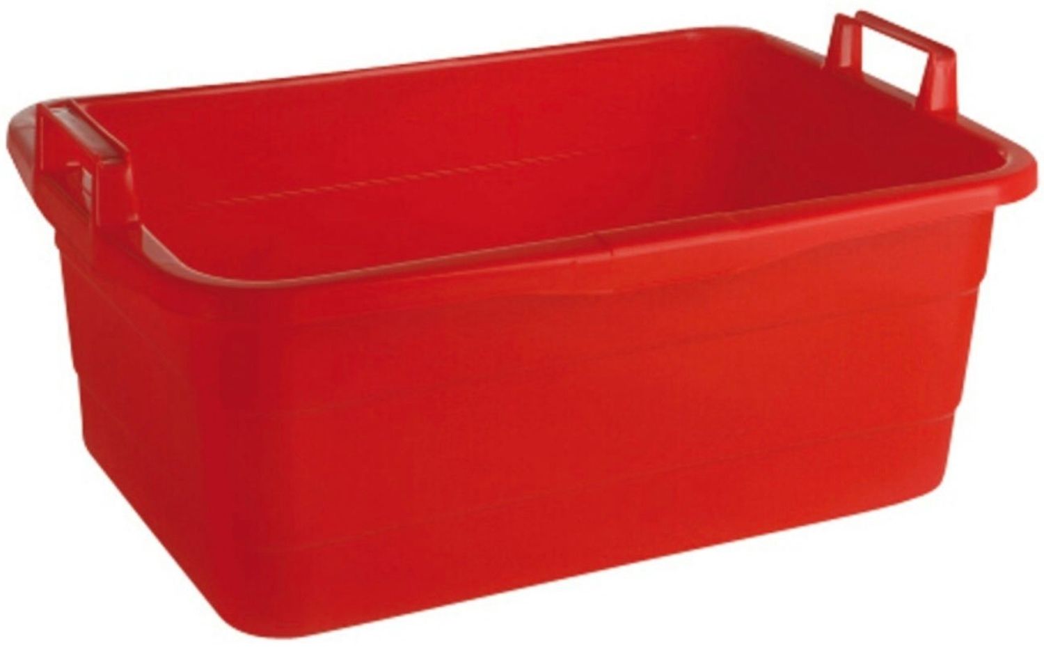Wanne eckig 62 cm/45 l rot Bild 1