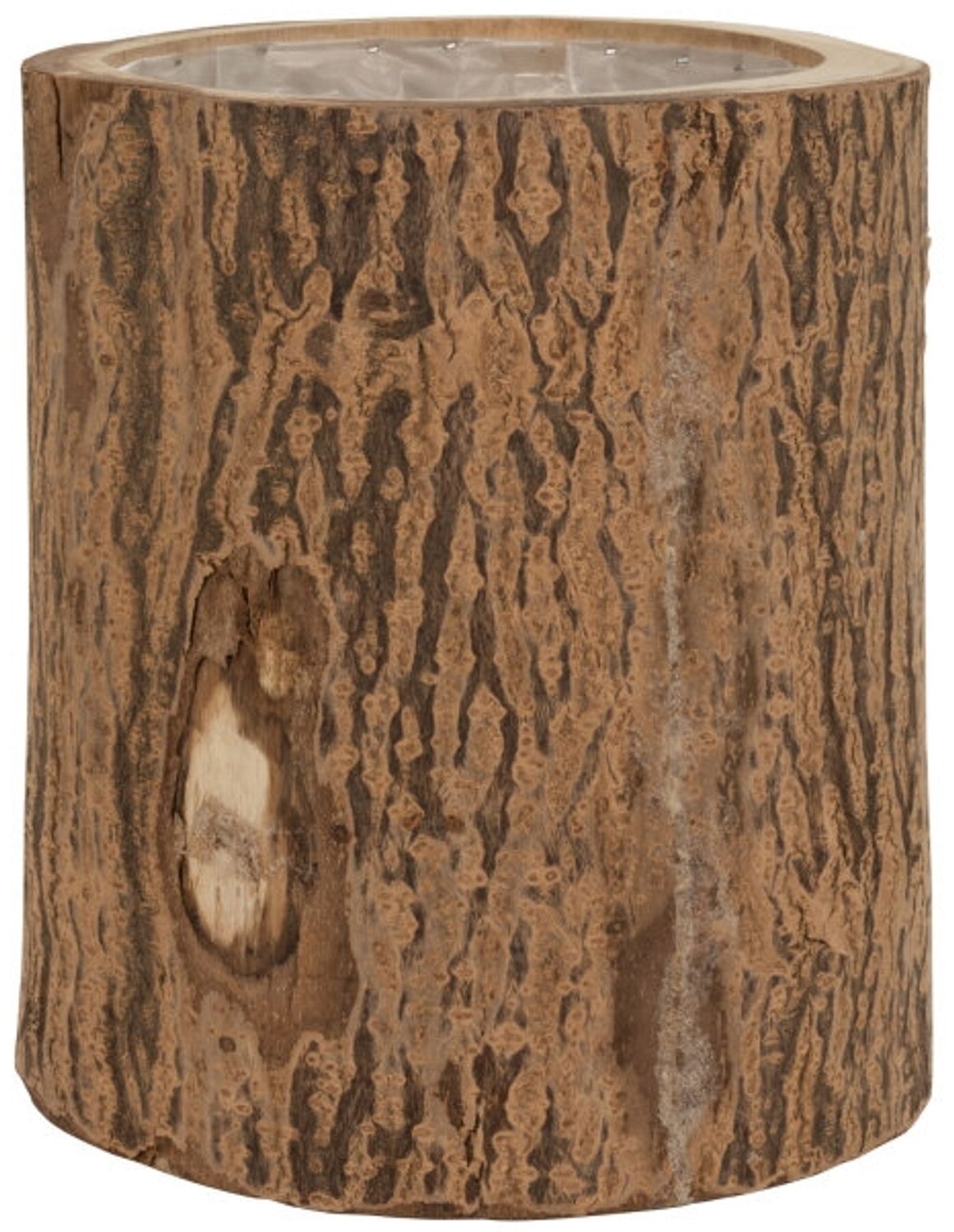 Übertopf Birke Paulowniaholz Naturell Large Bild 1