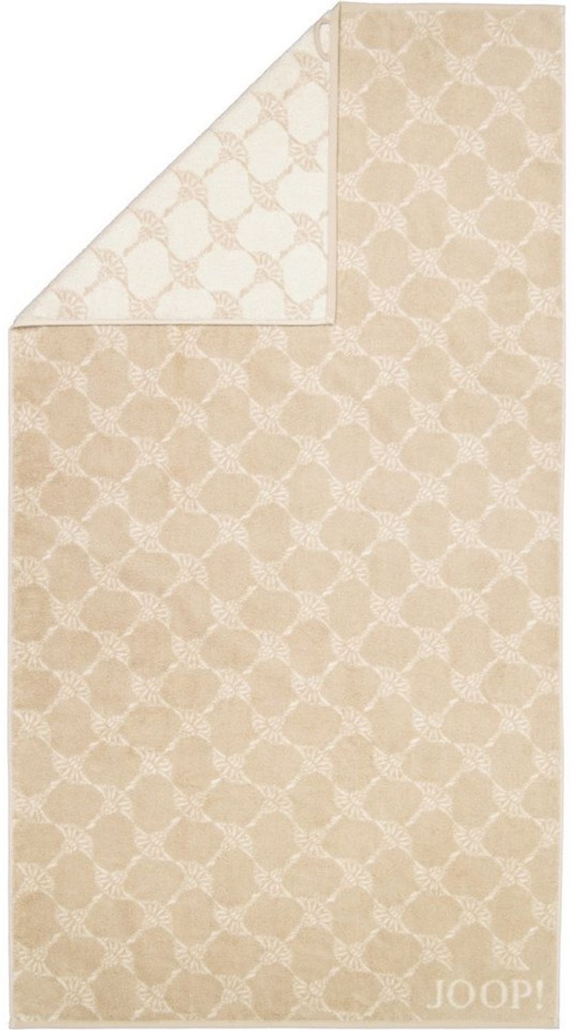 JOOP! Duschtuch Classic Cornflower Frottierkollektion - 80x150 cm, Walkfrottier Beige Bild 1