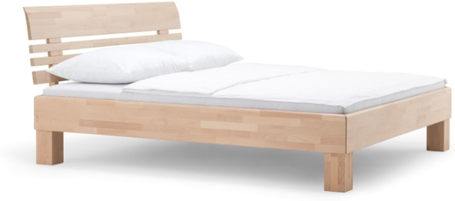 Dico Avantgarde Buche Massivholz Bettrahmen incl. Kopfteil 333.43 Bild 1
