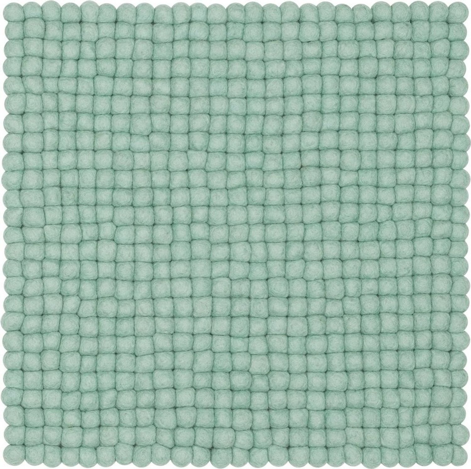 myfelt Stuhlkissen Filzkugel Sitzauflage eckig - 36 x 36 cm, 100% reiner Schurwolle, quadratisch, schmutzabweisend Bild 1