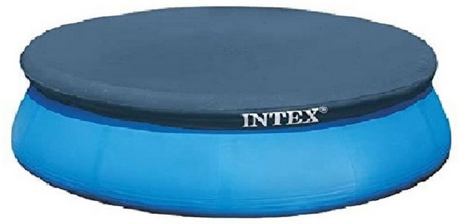 Intex Abdeckplane für Easy-Set pool 3,66 m, blau, 366x366x0,1 cm, 28022 Bild 1