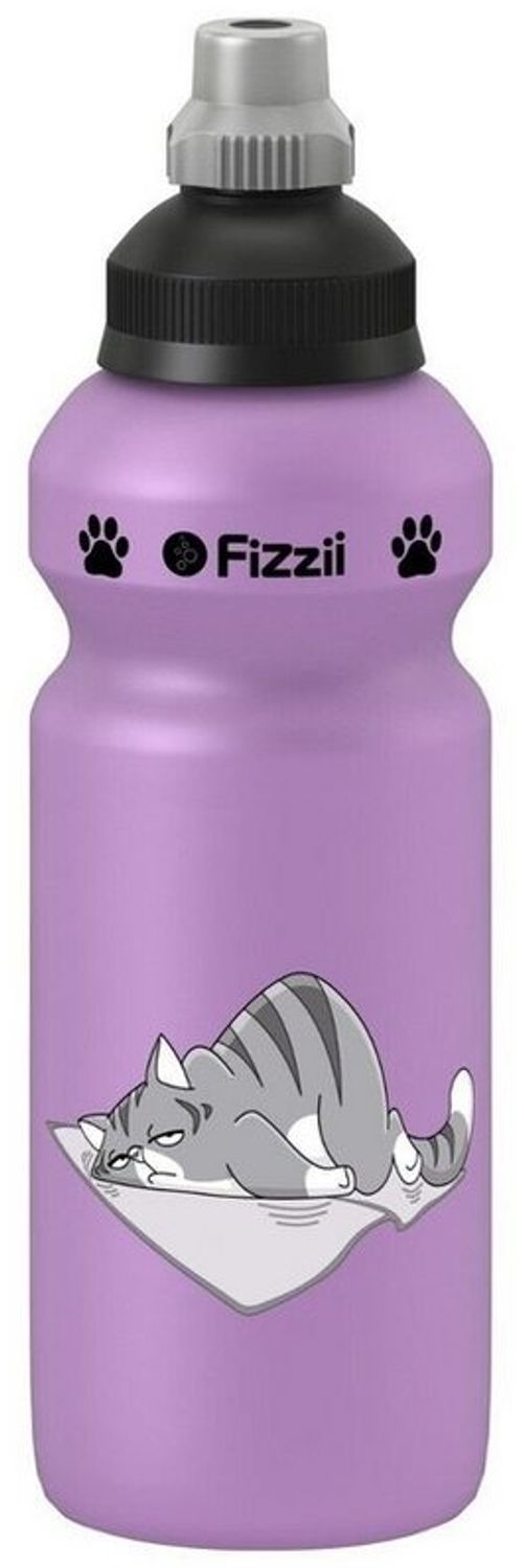 Fizzii Trinkflasche Pastellfarbig 500ml Sprudelsicher Bild 1