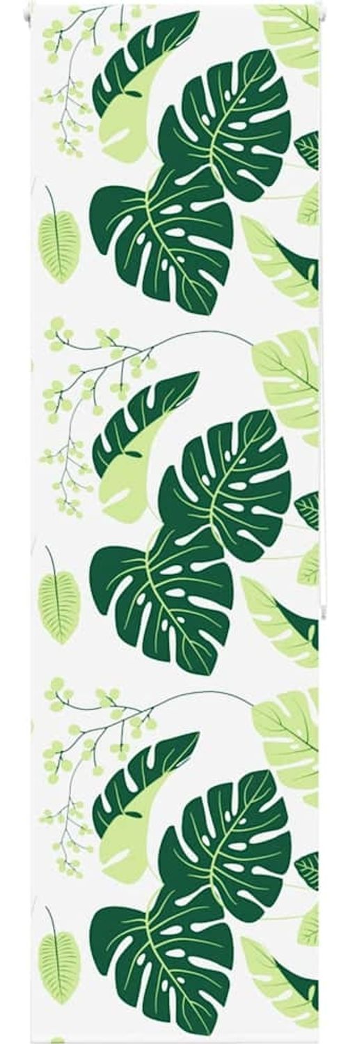 vidaXL Duschrollo 80x240 cm Stoffbreite 76 cm 4014845 Bild 1