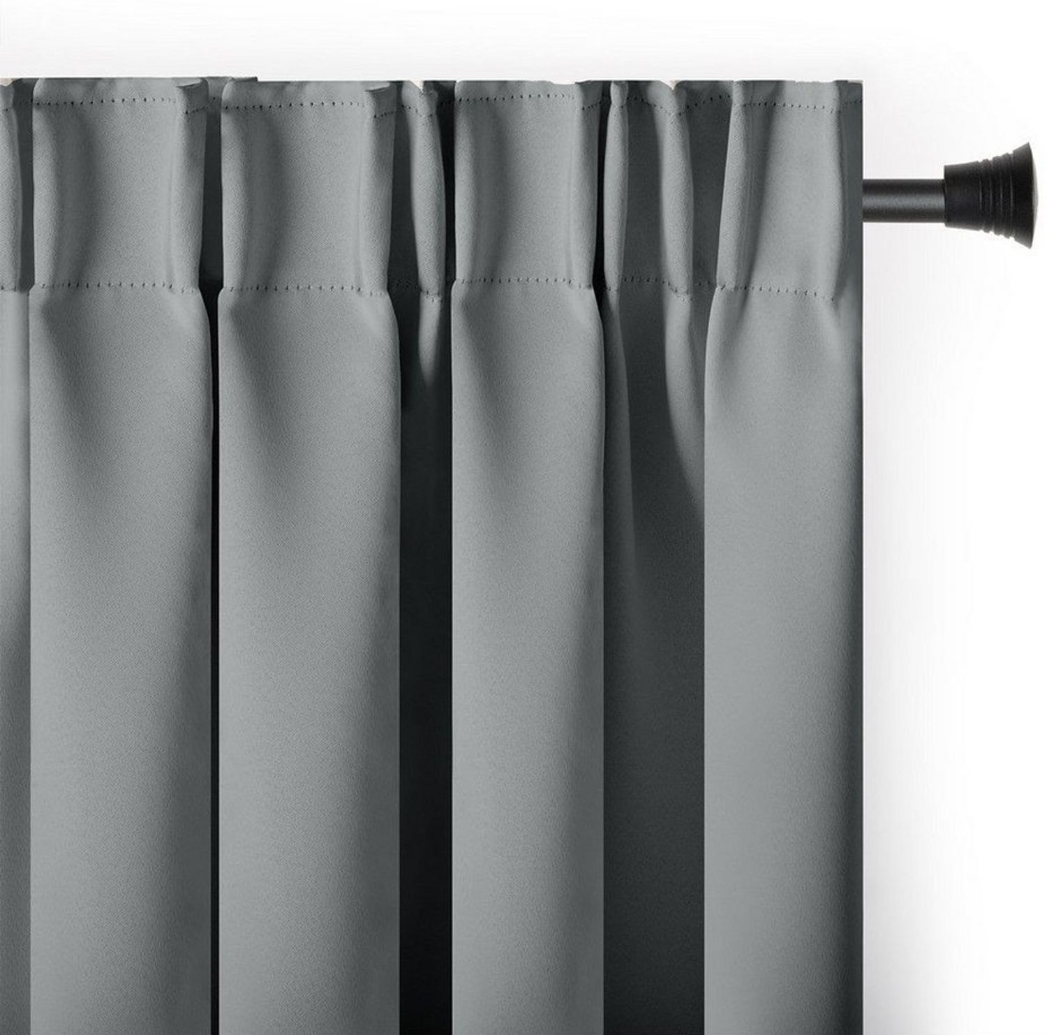 AmeliaHome Gardine Gardine Vorhang Einfarbig Verdunklungsvorhang Aufhängung Pleat (1 St), Kräuselband, verdunkelnd Bild 1