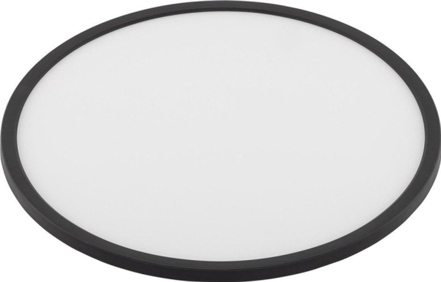 TK Lighting TK Lighting Aqua Black Small 6901 Plafond Deckenleuchte Kreis mit Schalter am Gehäuse 1x24W LED 3000/4000/6500K schwarz/weiß Bild 1