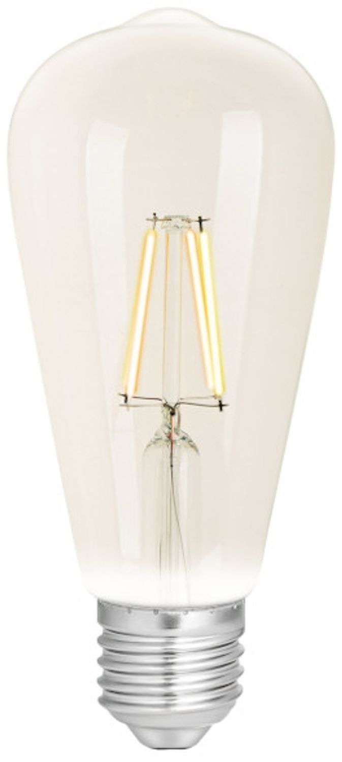 WiZ Wiz G2 Tw+ dimmbar St64 E27 klare Glas-Birne 12W weißer Filament klar Bild 1