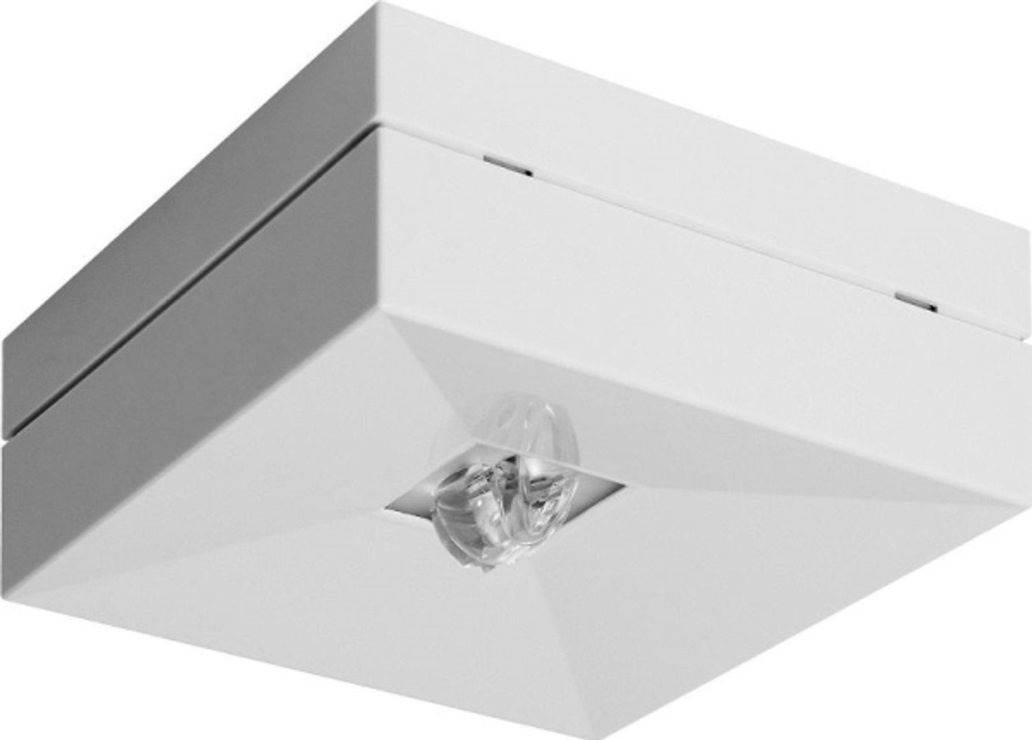 AWEX LED-Notleuchte 1W 3h LOVATO N ECO LED (opt. Leuchtkanal) Einzelbatterie weiß LVNC/1W/ESE/X/WH Bild 1