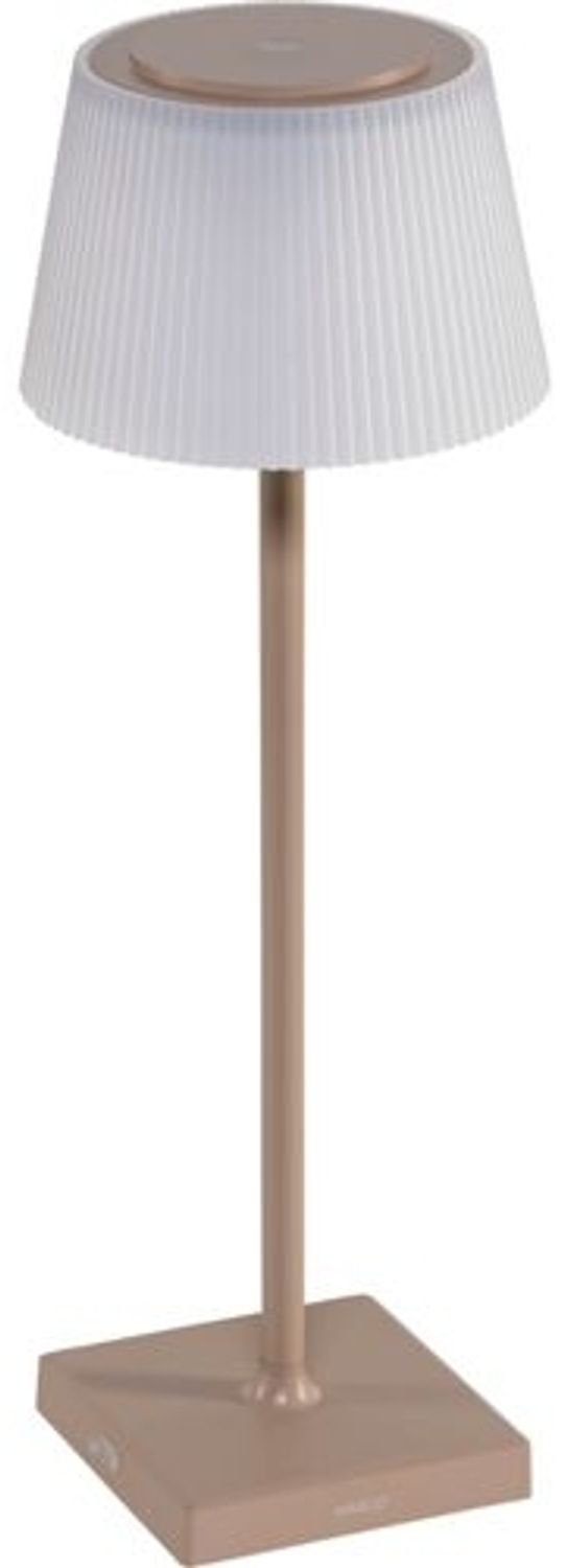 Century LED Tischlampe MARGO tortora 4W 3000K Dimm. IP54 Bild 1