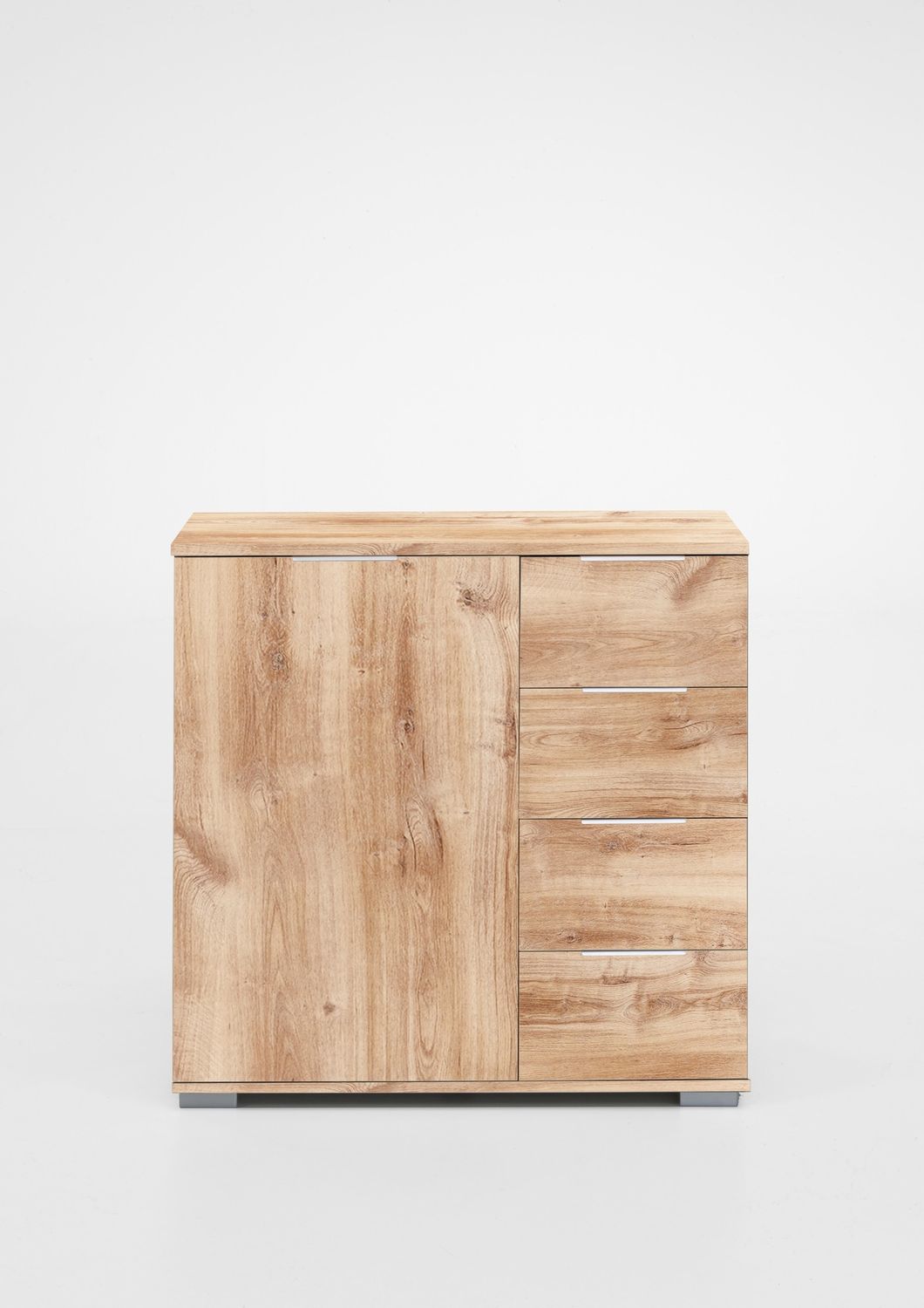 Kombikommode >Easy Plus< (BxHxT: 81x83x41 cm) in Plankeneiche - 81x83x41 (BxHxT) Bild 1