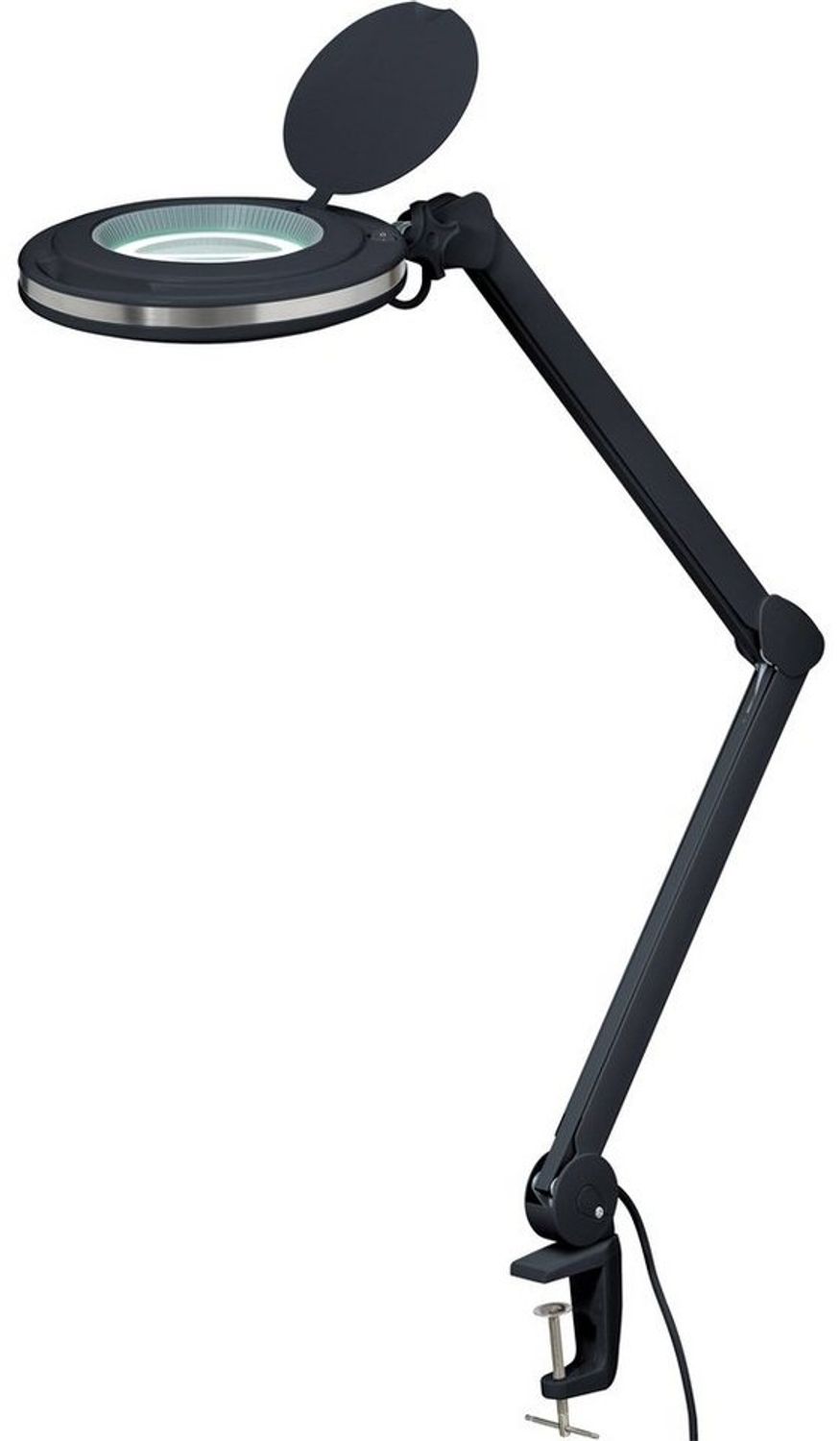 TOOLCRAFT Arbeitsleuchte TOOLCRAFT TO-7173474 LED-Lupenleuchte 8W mit Klemmhalterung Vergrößeru Bild 1