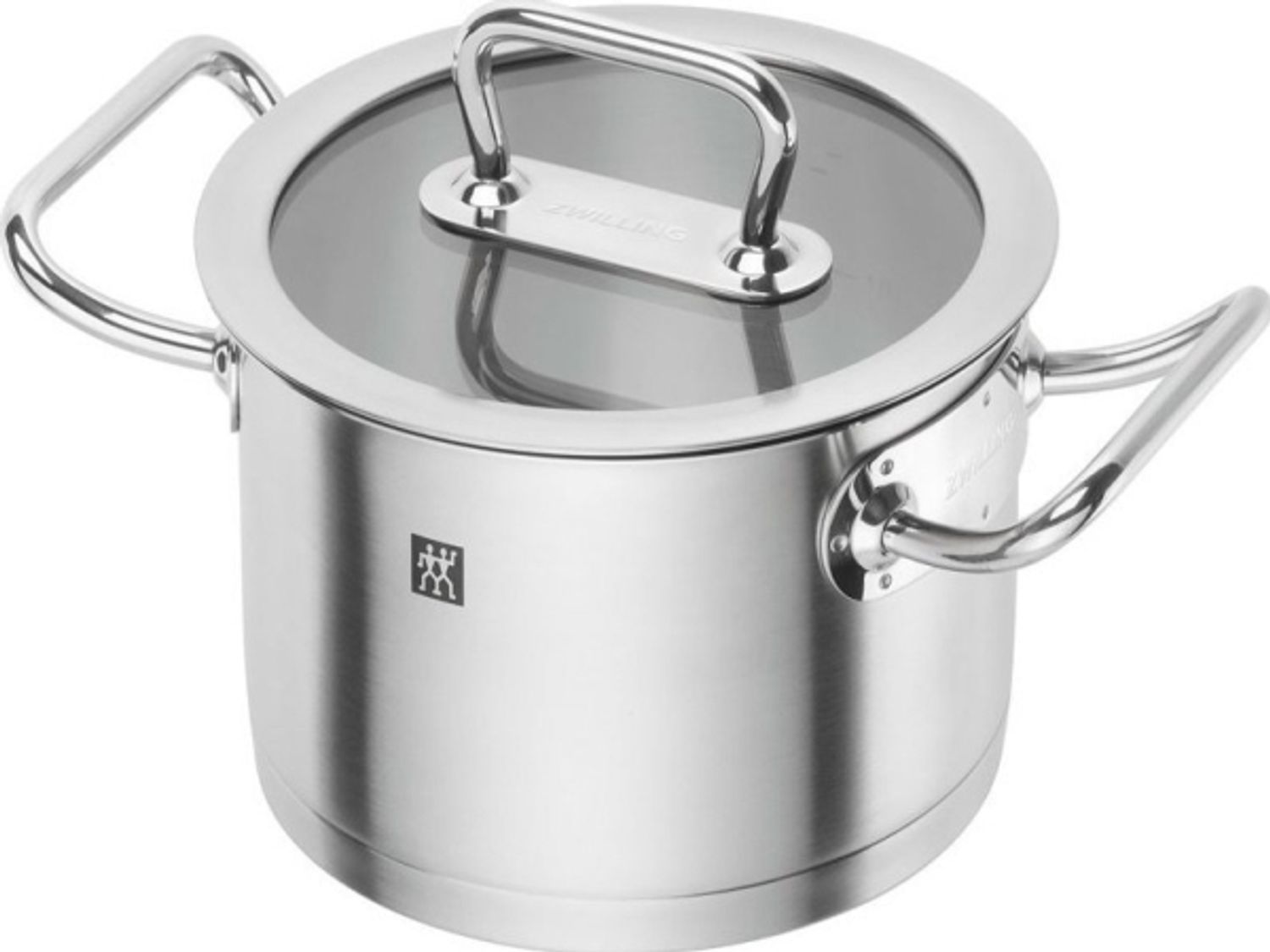 ZWILLING hoher Topf mit Deckel 2000 ml 16 cm Edelstahl - Pro Bild 1