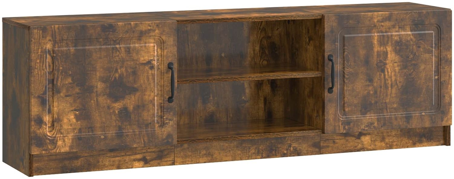 vidaXL TV-Schränk Geräucherte Eiche 150 x 31 x 47 cm Holzwerkstoff 895840 Bild 1