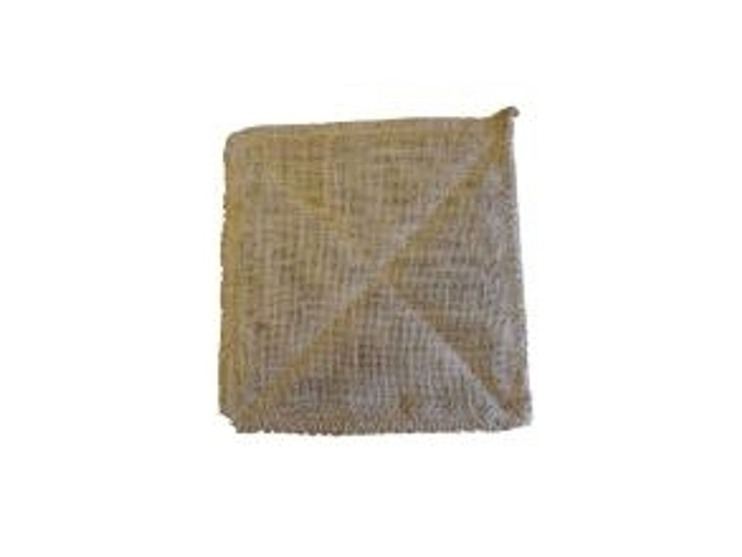 Topflappen 20x20 cm mit Kreuz Sackleinen 25 Stück/Bunt - (25 Stück) Bild 1