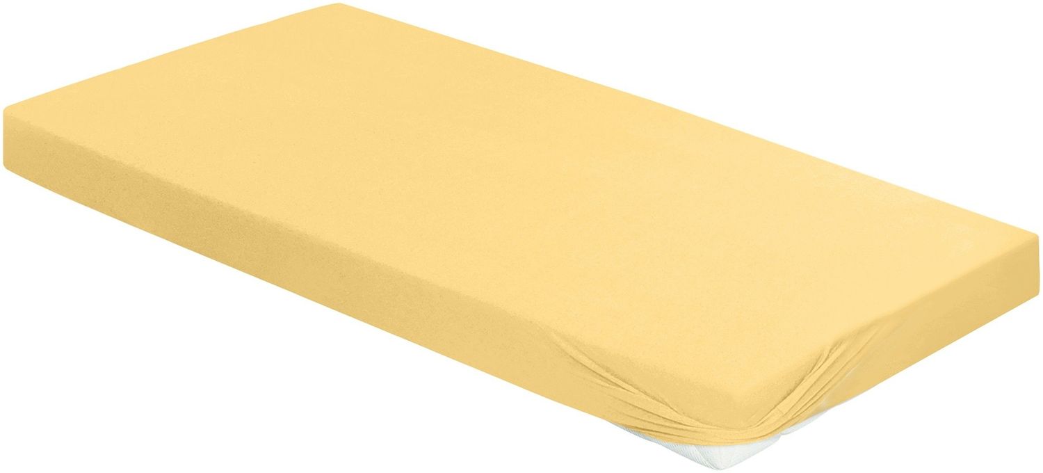 Irisette Jupiter 0008/46 100x200 cm Spannbetttuch honig Bild 1