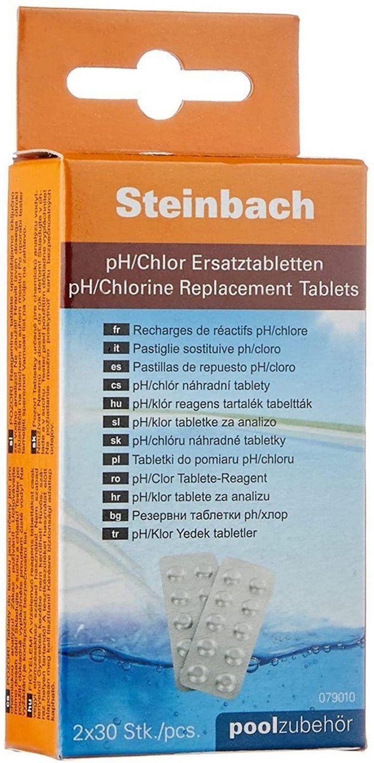 Steinbach Nachfüllpackung für Swimming Pool pH-Wert und freies Chlor Bild 1