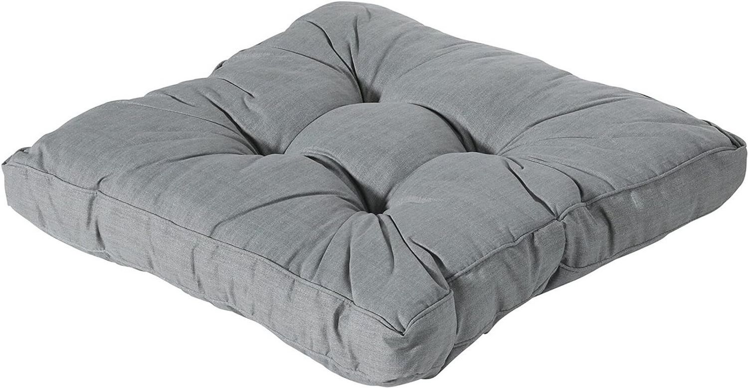 Madison Sitzkissen 73x73 cm grau Lounge Kissen Sitz Auflage Polster, UV-beständig Bild 1