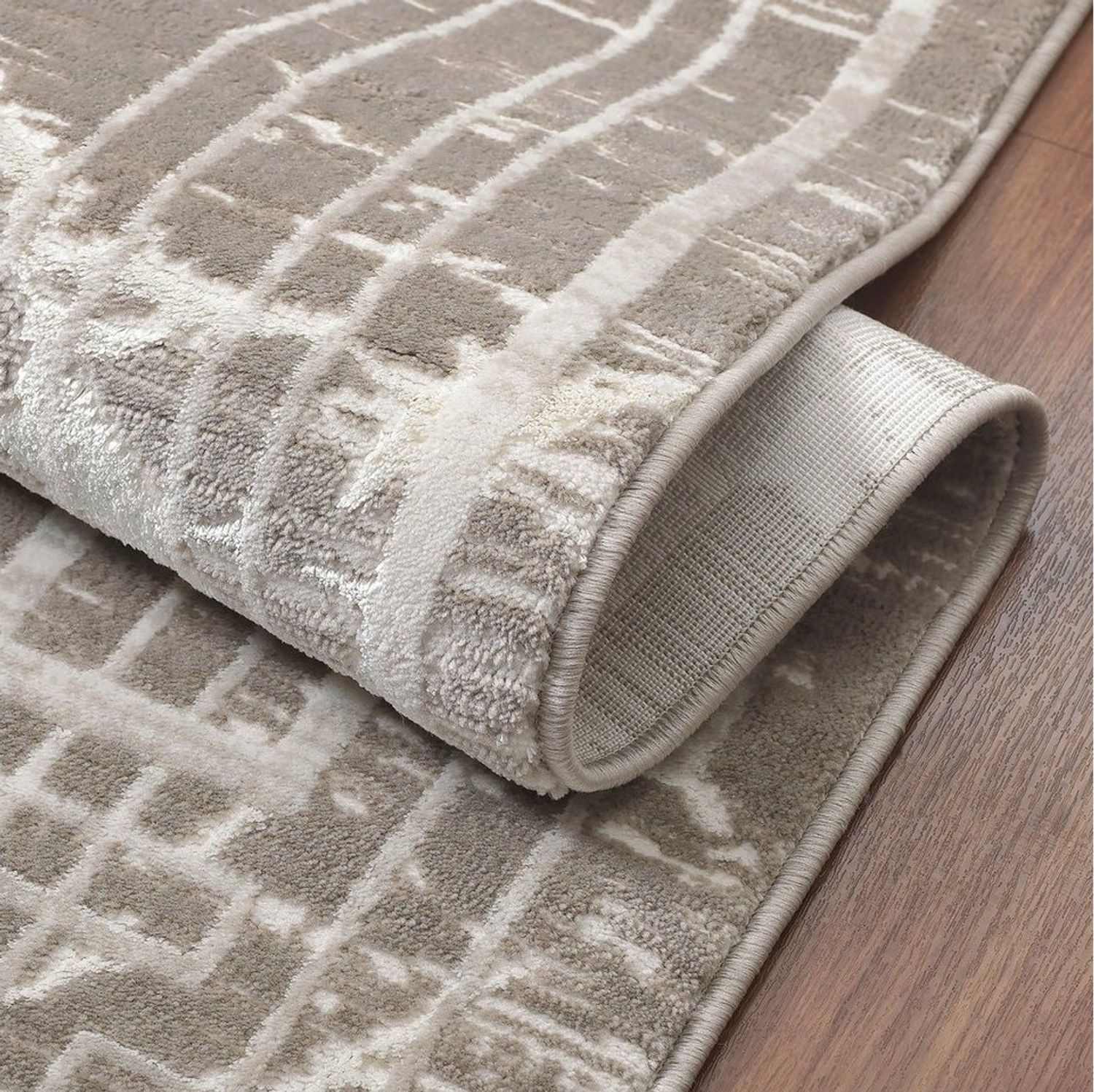 Sanat Teppich Harmony 3214, rechteckig, Höhe: 12 mm, abstrakter Kurzflorteppich, Wohnzimmer, auch als Läufer Bild 1