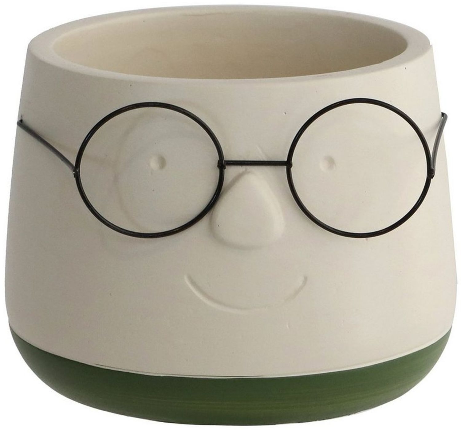 Annastore Übertopf Blumenübertöpfe in witzigem Design (Übertöpfe für Zimmerpflanzen), Blumentöpfe - Übertöpfe aus Keramik - Lustige Blumentöpfe Bild 1
