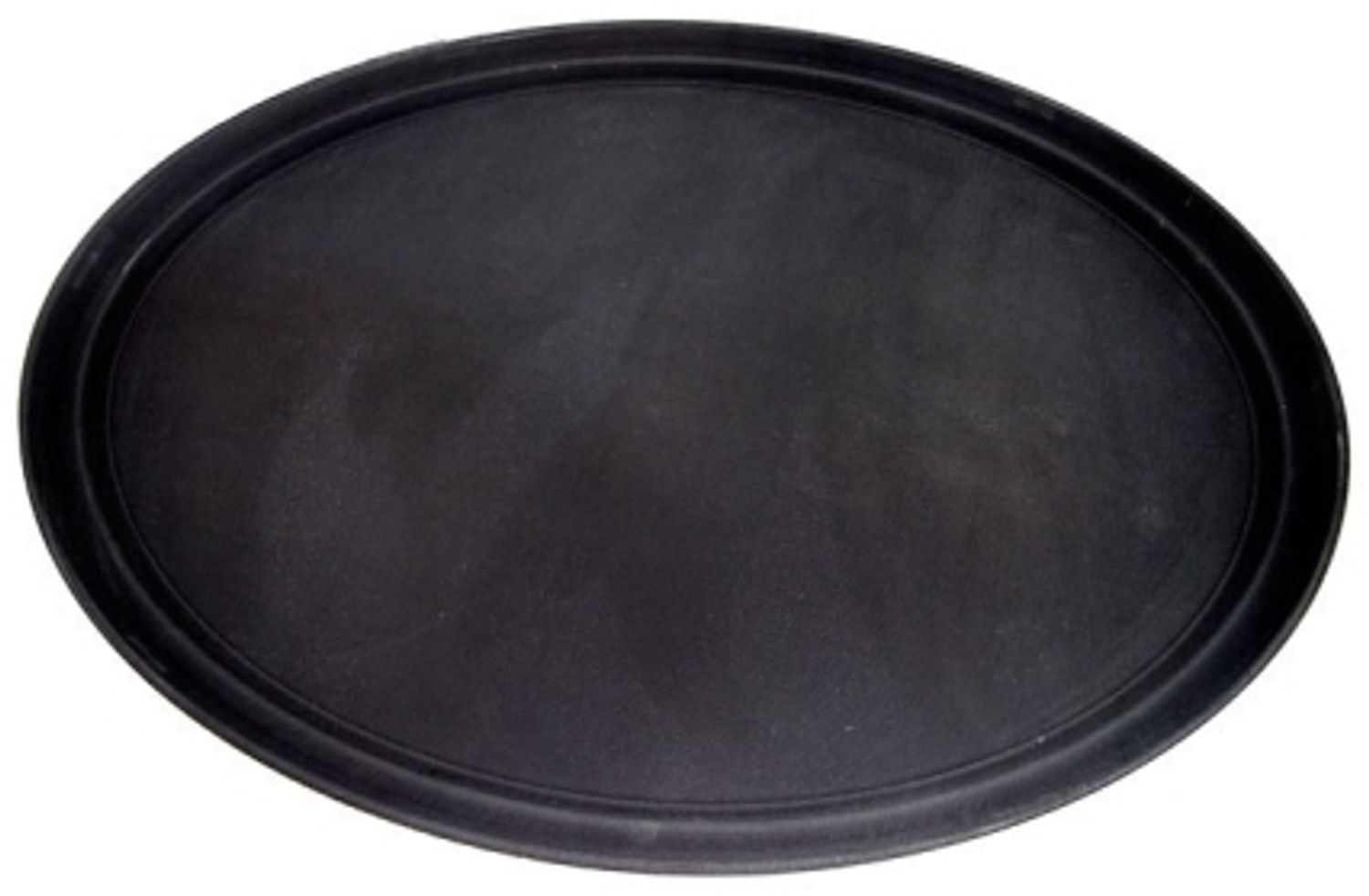 Serviertablett Ø40 5 cm rutschfestes Polyester schwarz Stk Bild 1