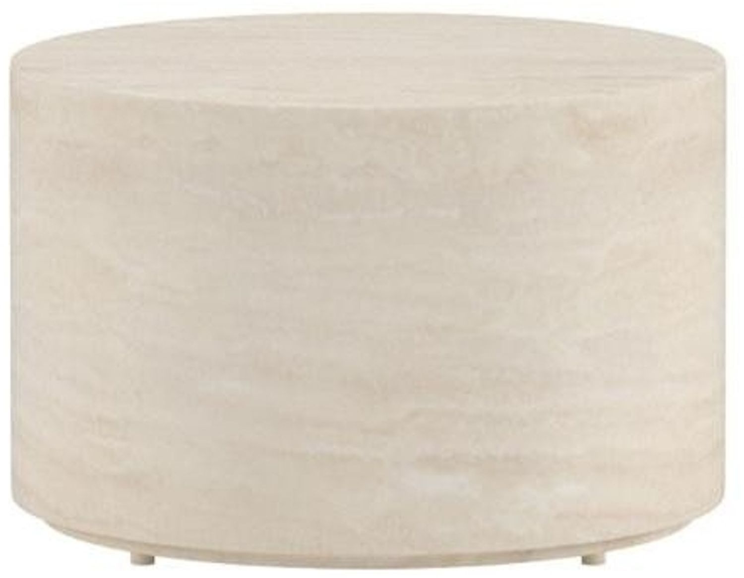 ebuy24 Gartentisch Lissabon Gartentisch Couchtisch Ø60cm beige. Bild 1