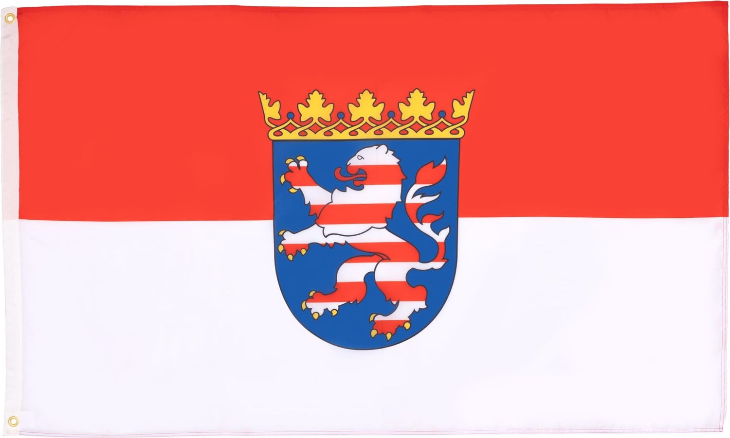 AZ FLAG - Flagge Thüringen - 150x90 cm - Thüringen Fahne 100% Polyester mit Messing-Ösen - 110g Bild 1