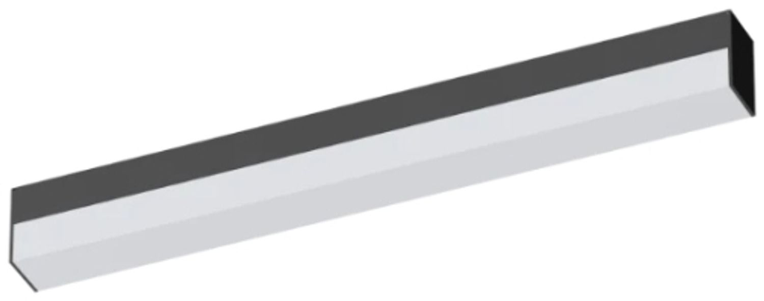 OPPLE Lighting LEDLinear-Fiji L600 12W-830/840-BL Rechteckig Weiß Polycarbonat (PC) IP44 I IK02 Bild 1
