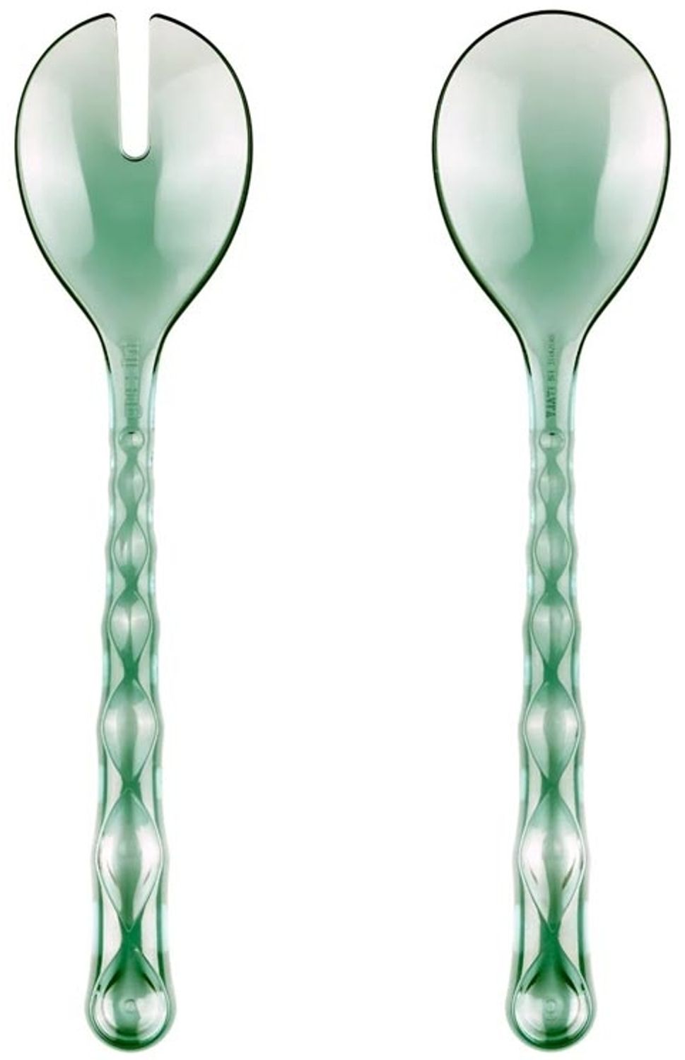 Guzzini Salatbesteck Vanity Matcha green Bild 1