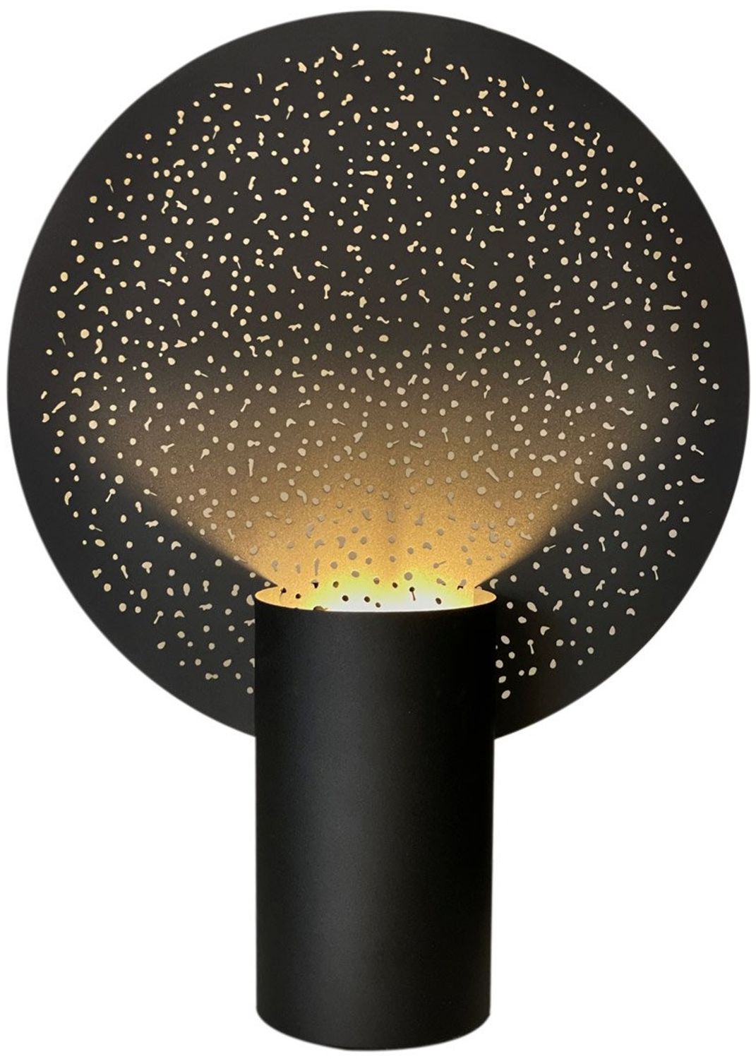 By Rydéns 4002410-4007 Tischleuchte Colby XL 50cm E27 1-flammig sandschwarz Bild 1