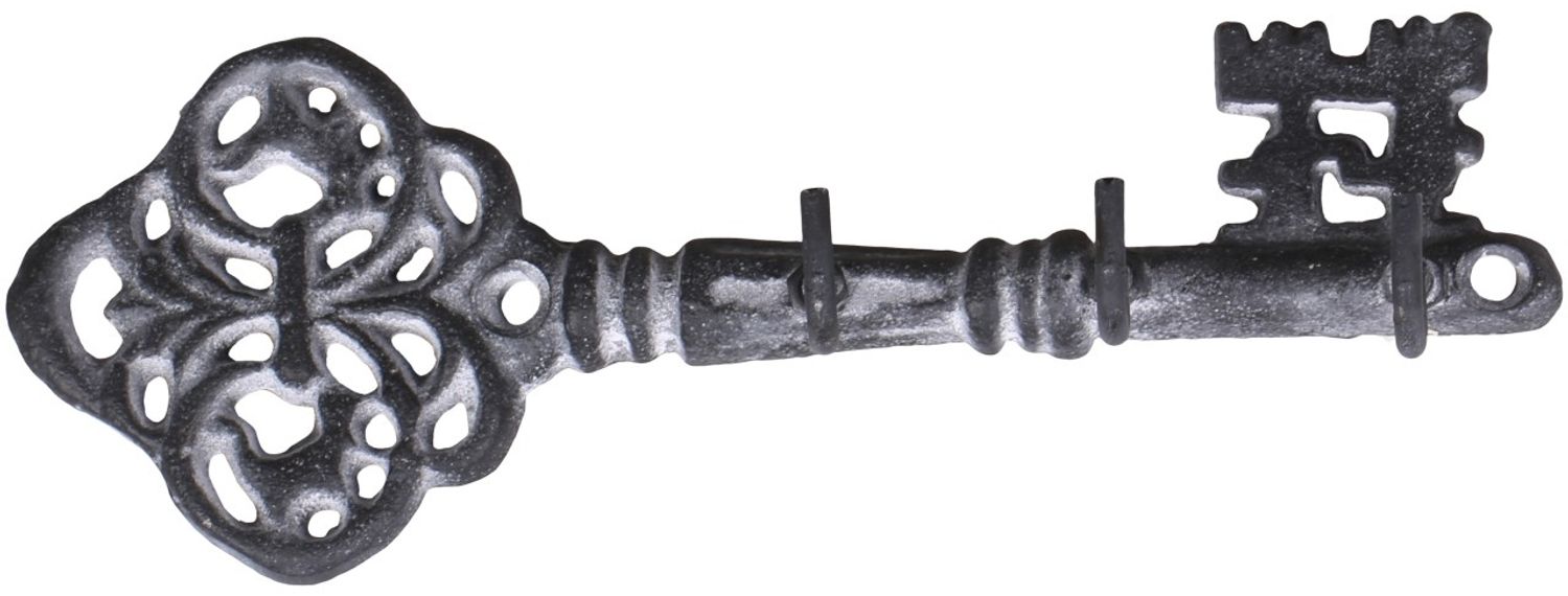 Wandhaken Kleiderhaken altfranz. Garderobenhaken Chic Antique 64575-25 Grau Bild 1