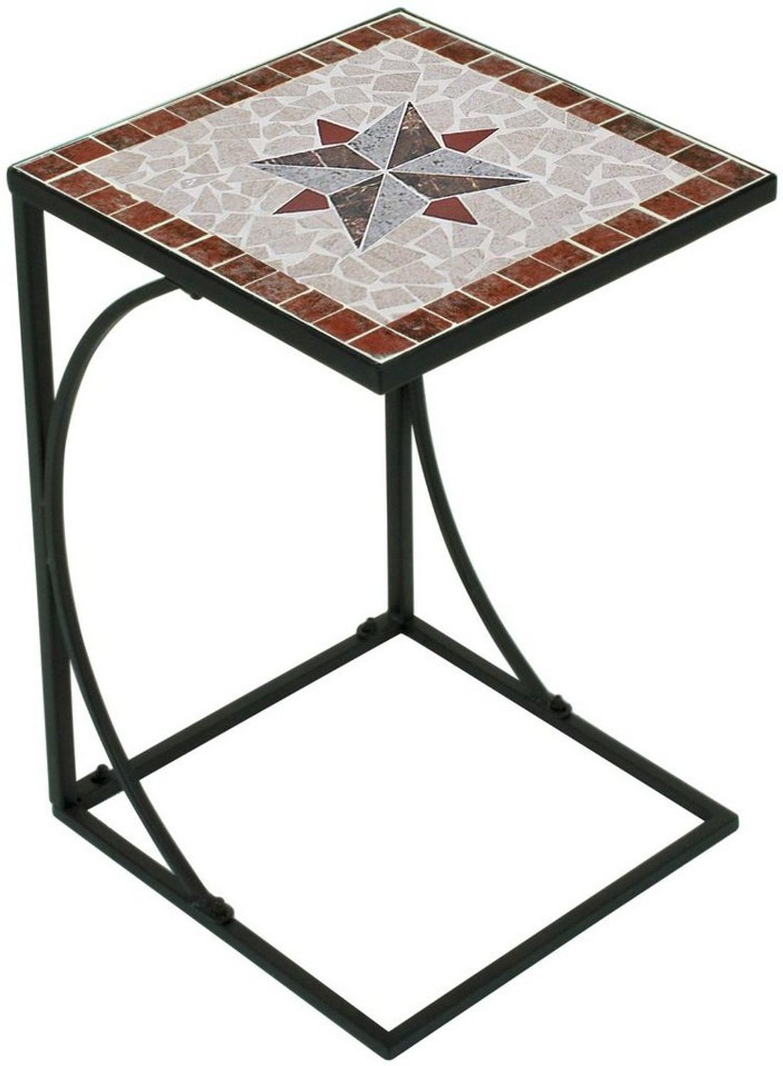 Beistelltisch AMARILLO Garten Gartentisch Outdoor Esstisch Tisch Möbel Mosaik Bild 1