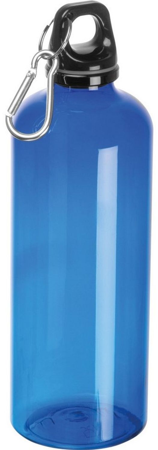 Macma Trinkflasche Sporttrinkflasche mit Karabinerhaken / 600ml / Farbe: blau Bild 1