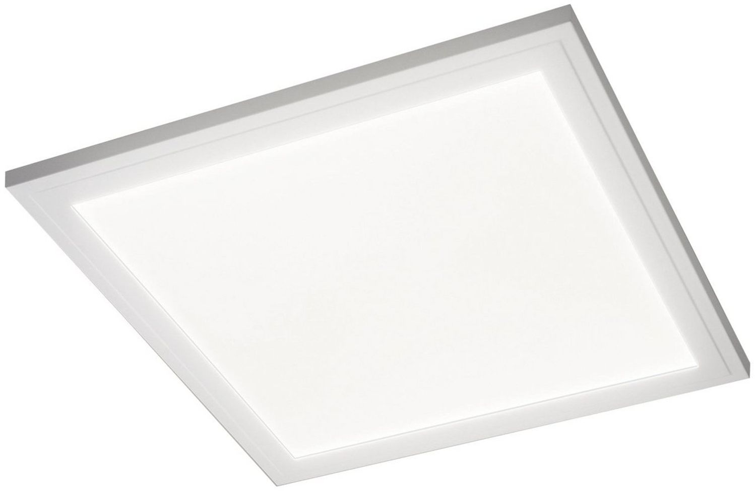 casa NOVA LED Deckenleuchte SINA CCT, 1-flammig, 29 x 29 cm, Weiß, Aluminium, Anpassung der Farbtemperatur, LED fest integriert, Neutralweiß, Tageslichtweiß, Warmweiß, Kunststoff Bild 1