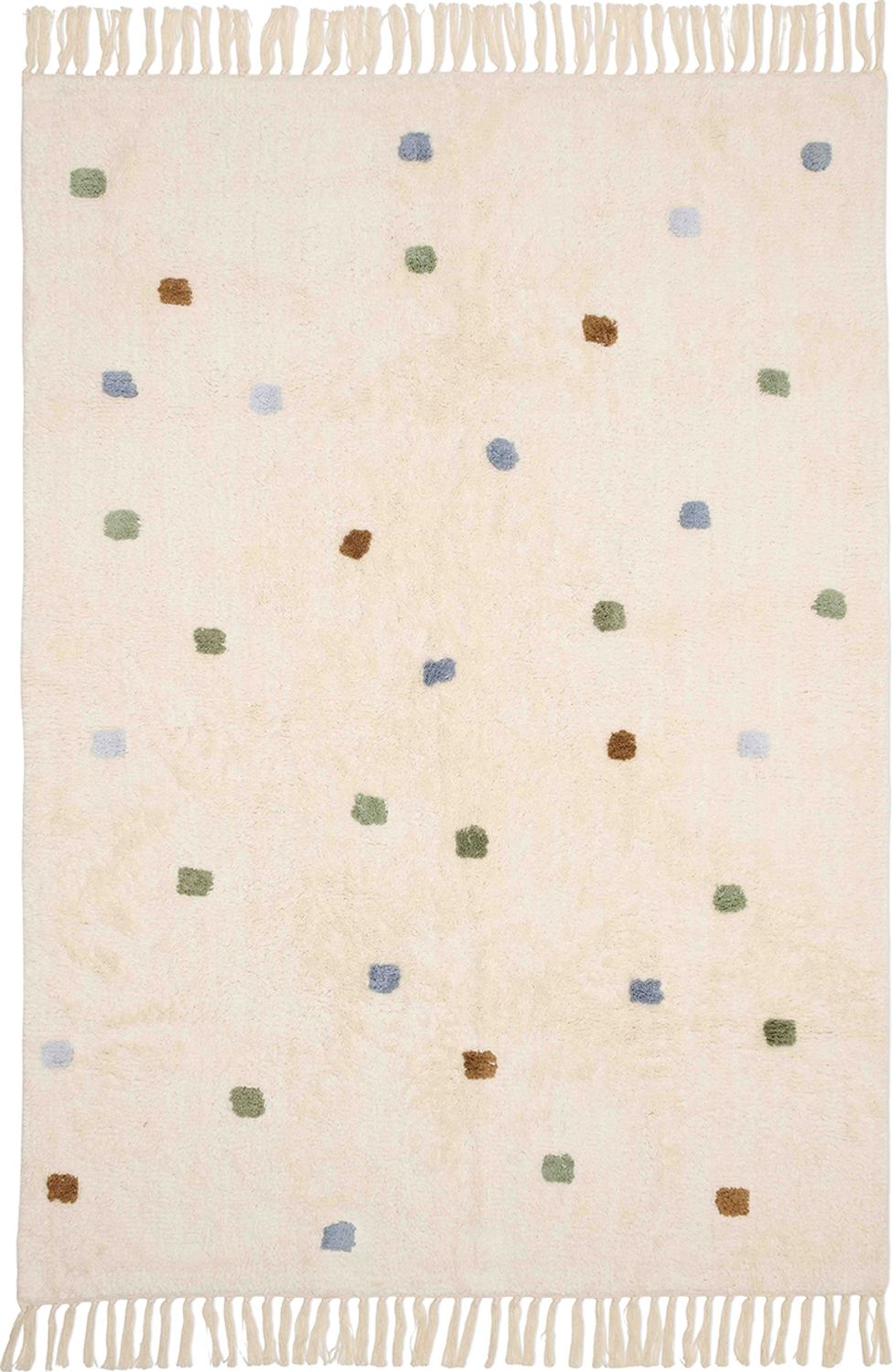 Little Dutch Teppich - Dot Mixed - 120 x 170 cm - Bild 1