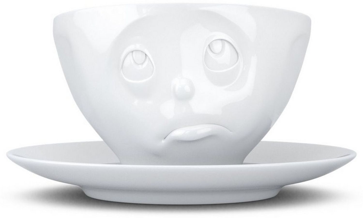 FIFTYEIGHT Kaffeetasse 200ml - Och bitte weiß Bild 1