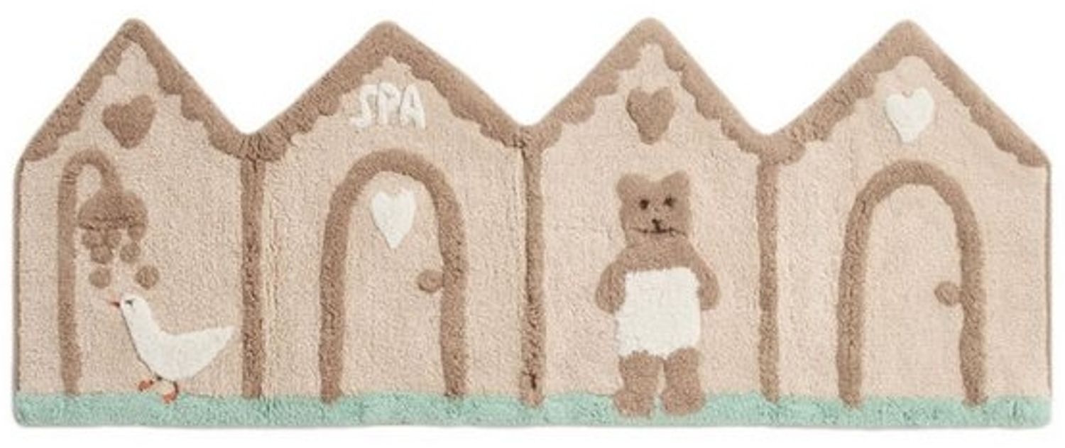 Next Badematte Bertie Woodland Spa Badezimmerläufer aus Baumwolle, Höhe 110 mm, Baumwolle Bild 1