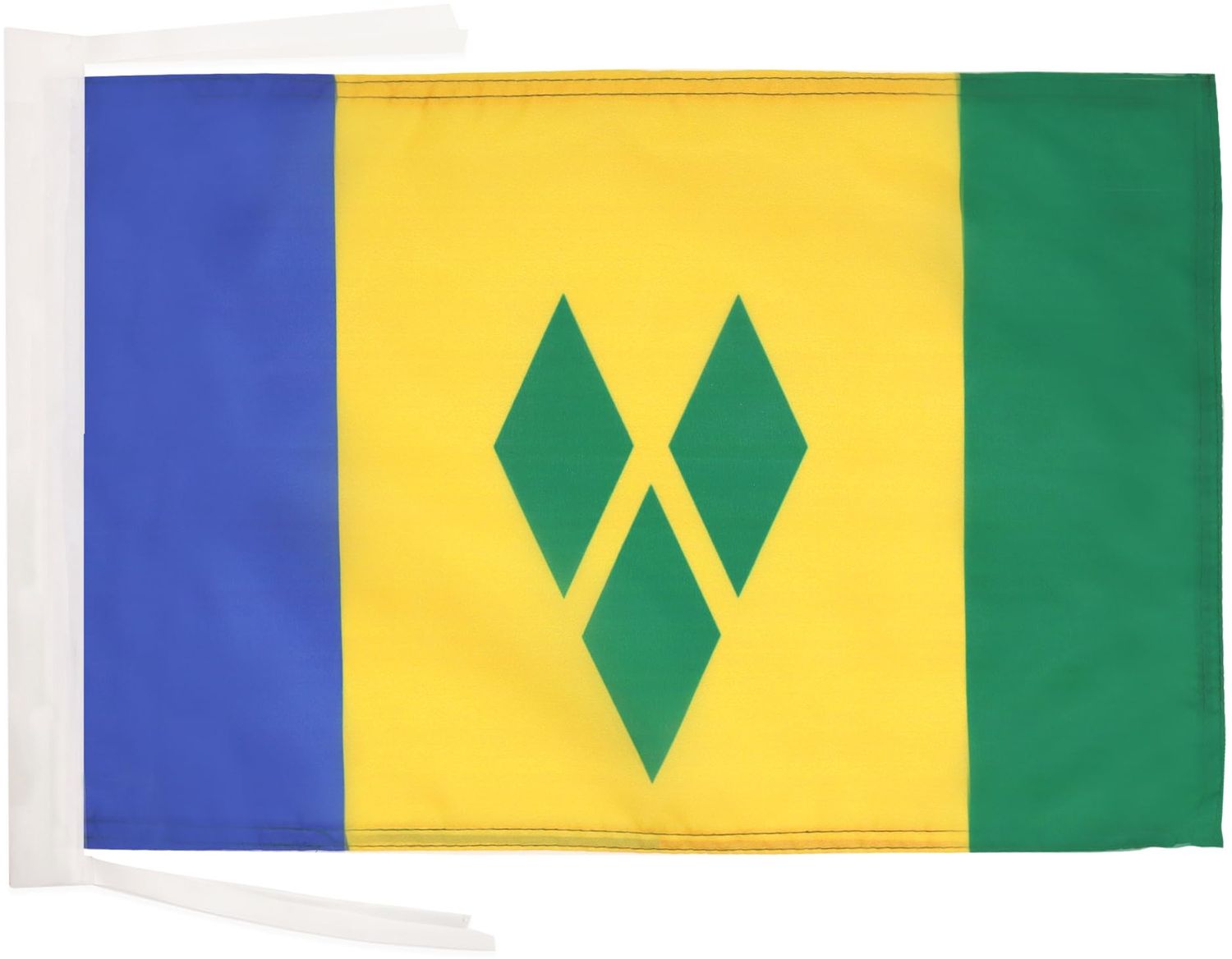 AZ FLAG - Flagge St. Vincent Und Die Grenadinen - 45x30 cm Mit Kordel - Saint Vincent Und Die Grenadinen Fahne 30x45 Cm - Flaggen Bild 1