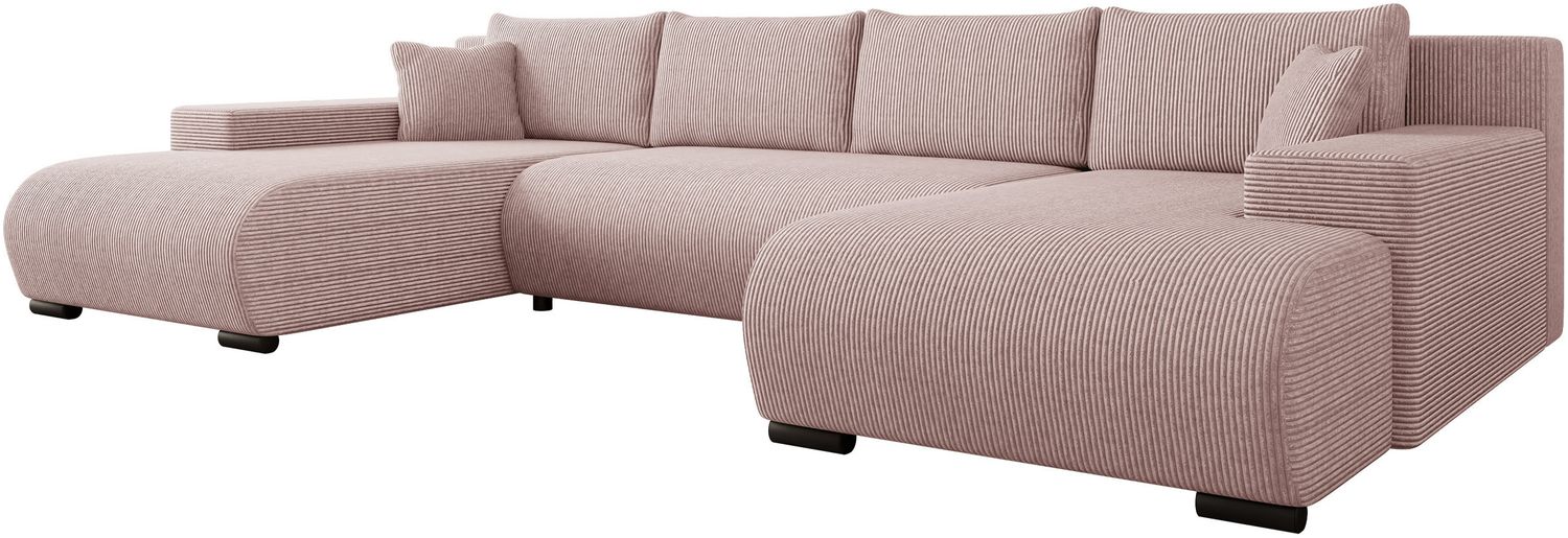 Wohnlandschaft Nojan U Cord (Farbe: Poso 52) Bild 1