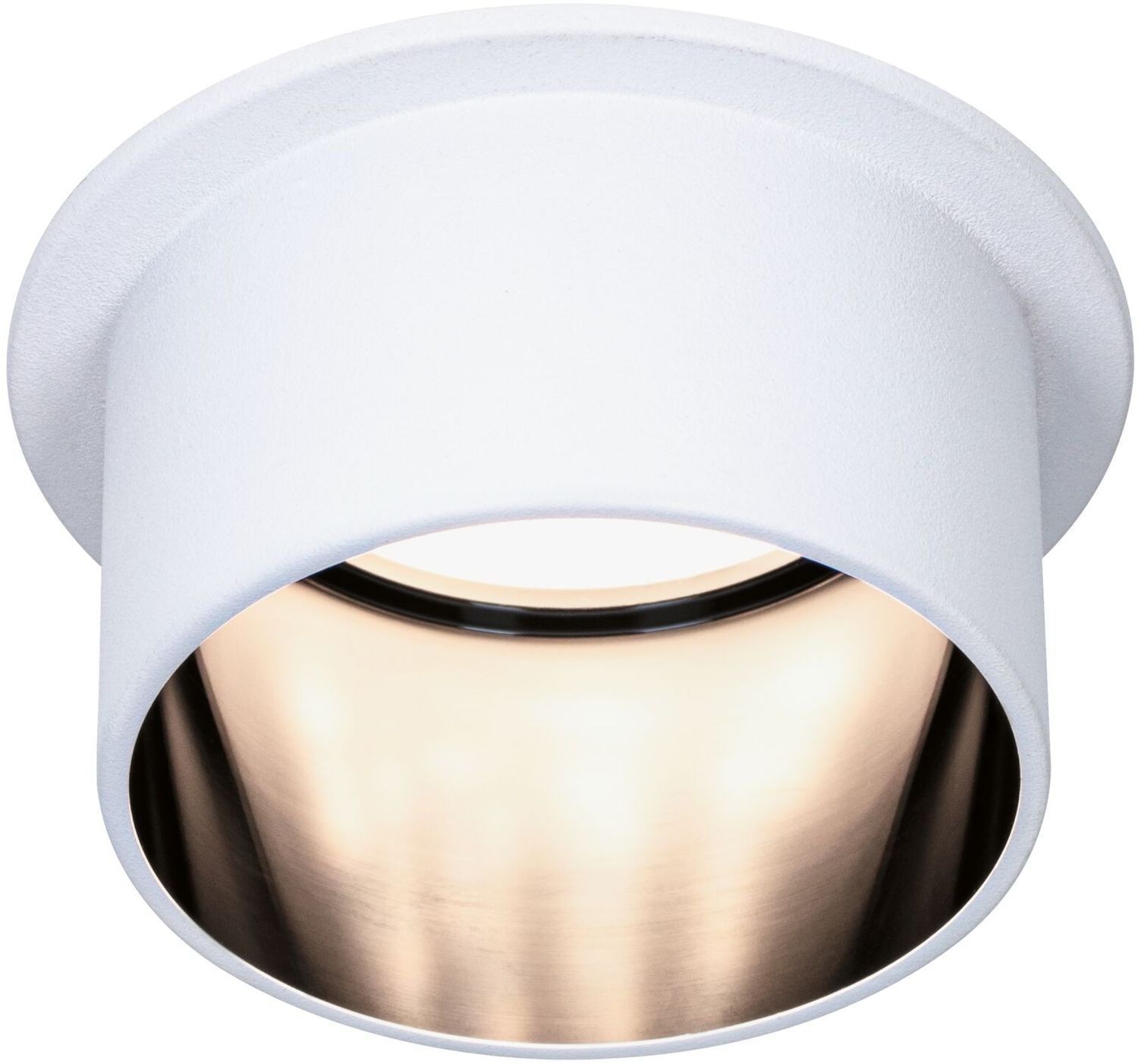 Paulmann No. 93376 LED Einbauleuchte Gil 6W IP44 2700K Weiß Schwarz 3-Stufen dimmbar Bild 1