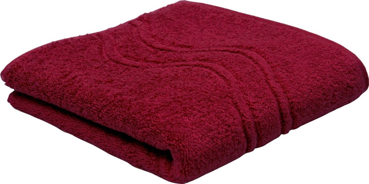 ROSS Duschtuch Cashmere feeling, Frottier (1-St), mit Wellen-Bordüre Bild 1