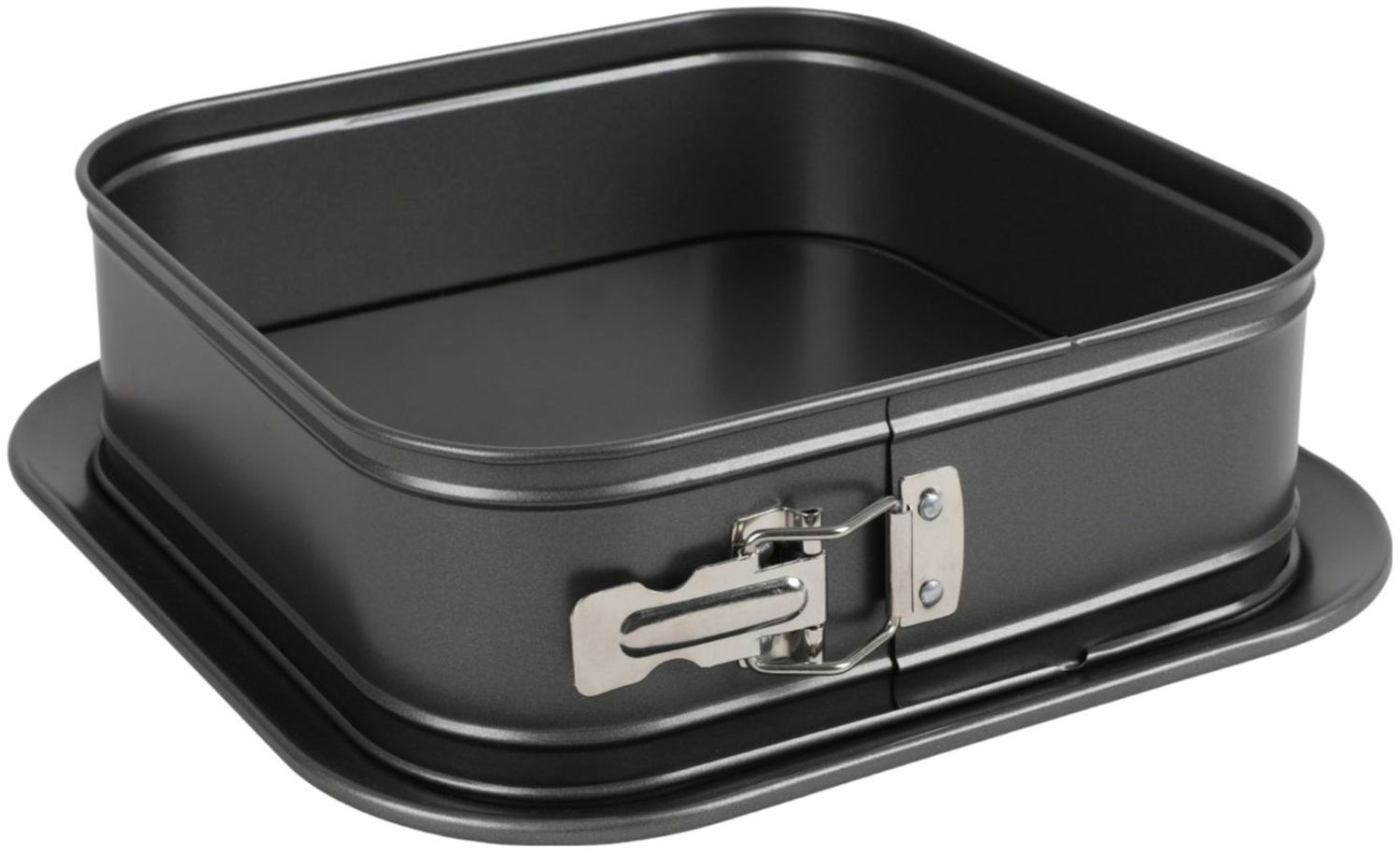 Backform 24x24cm Backblech Kuchenform Tortenform Antihaftbeschichtung schwarz Bild 1