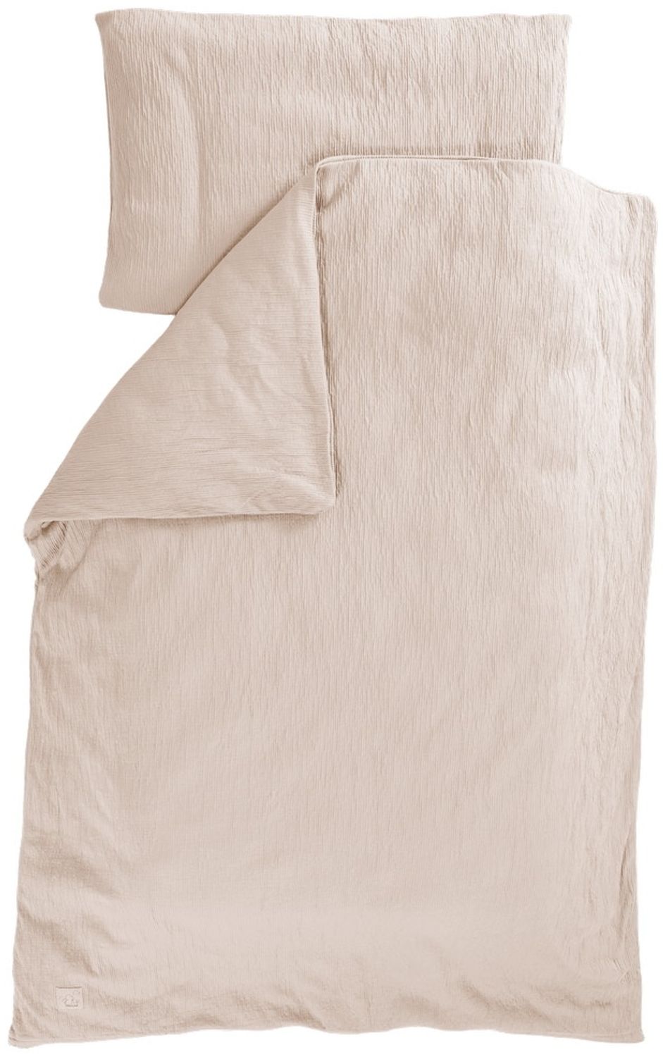 Träumeland Bettwäsche Signature taupe 100/135 + 40/60 cm Bild 1