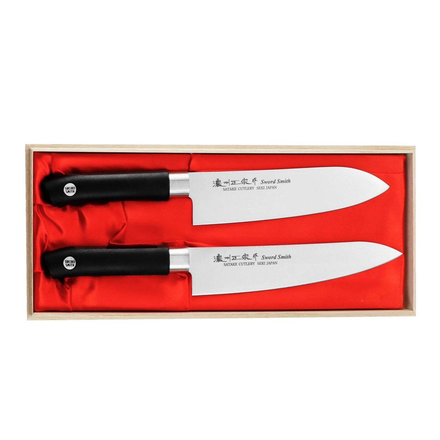 Satake Satake Sword Smith Chefmesser + Santoku-Set HG8325W Bild 1